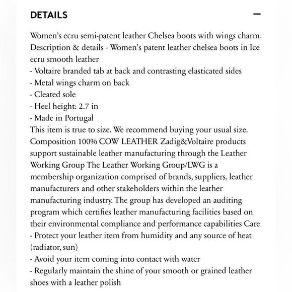 Zadig & Voltaire boots Semy Chelsea Ride platform combat Boot cream New 38/7 - Picture 6 of 17